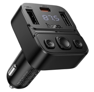 FM-модулятор Hoco E87 Delta 35W(1A1C) car BT FM transmitter Black