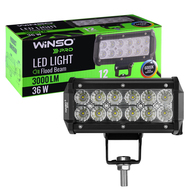 Фара LED Winso Pro 10-30В мощность 36Вт (12x3Вт) CREE рассеянный 1шт.