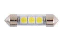 Светодиод Winso SV8.5 T11x36 12V 3LEDS  SMD  5050 WHITE 127460 (10шт)