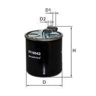 Фильтр масляный Filtron PP 841/6 Mercedes Mitsubishi, Smart 