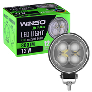 Фара LED Winso Pro 10-30В мощность 12Вт (4x3Вт) Epistar 4D точечный 1шт. 