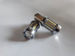 Светодиод S25-210 DLX 2016-63 10-16V CAN 1156/P21W BA15S d-15mm