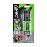 Winso Двухкомпонентный эпоксидный клей (серый) 30g по металлу 300500