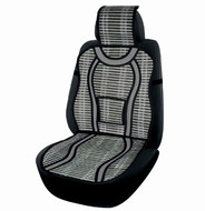 Накидка на сидения массажер бамбук 47х127 серая Elegant EL 100 656 (1шт)