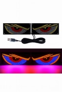 Гибкая LED панель ГЛАЗА (к-т 2шт) Red yellow+Green