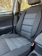 Накидки на сидения POKROVA 700 с экокожей Черные перед