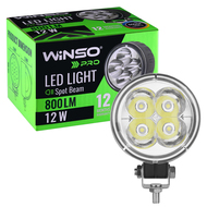 Фара LED Winso Pro 10-30В мощность 12Вт (4x3Вт) Epistar точечный 1шт. 