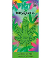 Ароматизатор сухая карточка Mary&Juana Fresh Jungle Hemp Green MJ001