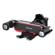 Автомобильный держатель для телефона  Baseus Lateral Gravity Car Mouth Holder Black