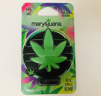 Ароматизатор пластик Mary&Juana Fresh Jungle Hemp Green MJ003