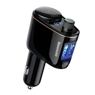FM-модулятор OS-Baseus S-06 Car Bluetooth MP3 Player Black