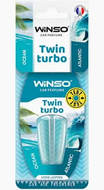Ароматизатор Жидкая подвеска Winso Twin Turbo Atlantic & Ocean 538350