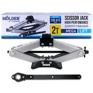 Домкрат ромбовидный 2т подъем 120-413мм Molder