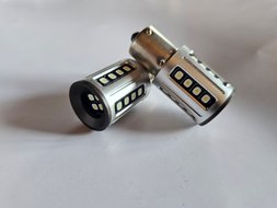Светодиод S25-205 DLX OSR3838-24 9-48V CAN 1156/P21W BA15S d-15mm