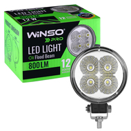 Фара LED Winso Pro 10-30В мощность 12Вт (4x3Вт) Epistar рассеянный 1шт. 