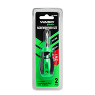 Отвертка с сменной двухсторонней насадкой WINSO PRO 2 в 1