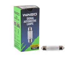 Автолампа накаливания Winso SV8.5 T11 41mm 24V C5W mini 725210 (10шт)