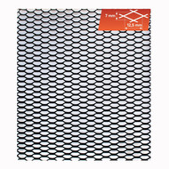 Решетка декоративная 100x20 черная №6 Elegant EL 511026