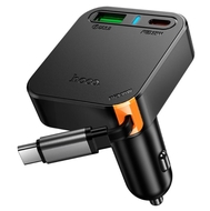 Автомобильное зарядное устройство Hoco NZ18 Guardian PD65W Black
