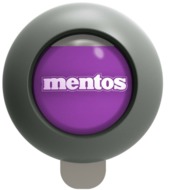 Ароматизатор на обдув мембрана Mentos Виноград MNT904