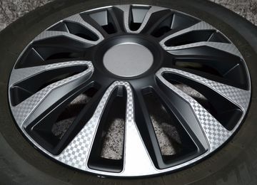 Колпаки на колеса Argo R15 Avalon Carbon Silver-Black