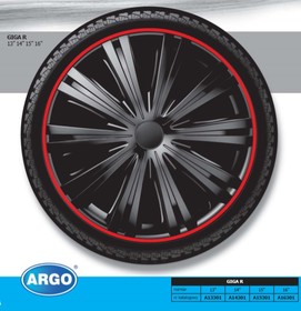 Колпаки на колеса Argo R16 Giga R Black