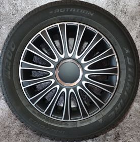 Колпаки на колеса Argo R16 Lemans Pro Silver-Black