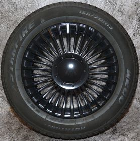 Колпаки на колеса Jestic R13 Admiral Black