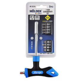 Отвертка Т-образная Molder MT32319 8в1
