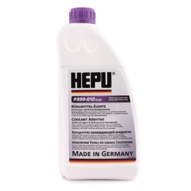 Охлаждающая жидкость HEPU G12+ концентрат фиолетовый  1,5л