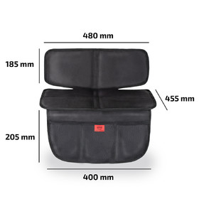 Накидка под детское кресло Heyner Sitzschutz PRO Black 799 010