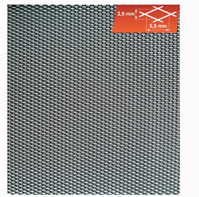 Решетка декоративная 100x20 черная №1 Elegant EL 511021/1 без упаковки