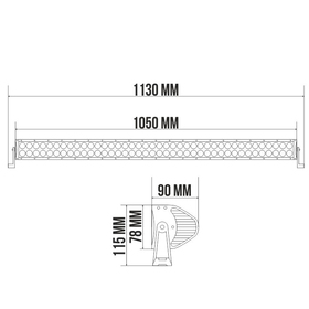 Автолампа светодиодная BELAUTO BOL8003 CREE Flood LED (803w)