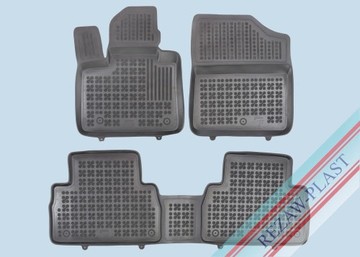 Коврики резиновые Hyundai SANTA FE IV 2020 -  RP 201625 Rezaw-Plast