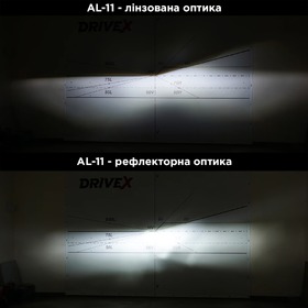 Светодиодная автолампа DriveX AL-11 H4 5.5K 50W 9-36V (9-48V)к-т.