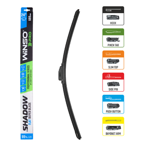 Щетка стеклоочистителя гибкая Pro Shadow 24/600 Winso 117600