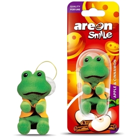 Ароматизатор подвеска Areon Smile Toys Apple Cinnamon Жабка ASB01