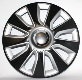 Колпаки на колеса Elegant R14 Stratos RC black&silver