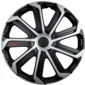 Колпаки на колеса Elegant R14 EVO black&silver
