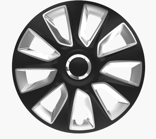 Колпаки на колеса Elegant R16 Stratos RC black&silver