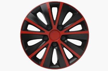 Колпаки на колеса Elegant R14 Rapid red&black