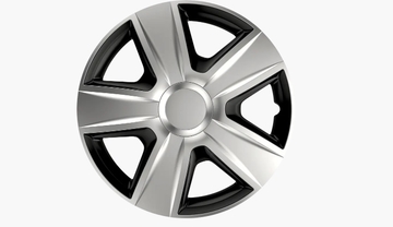 Колпаки на колеса Elegant R14 Esprit silver&black