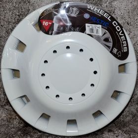 Колпаки на колеса Jestic R16 Mig Plus (Bus) White выпуклый