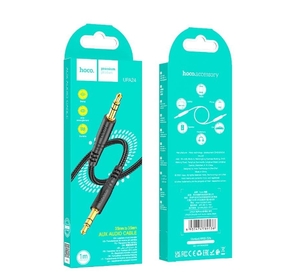 Кабель AUX Hoco UPA24 Smooth AUX audio cable Black