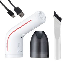 Автомобильный пылесос USAMS ZB253 Mini Handheld Vacuum Cleaner LEJ Series White