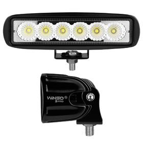Фара LED Winso Pro 10-30В мощность 18Вт (6x3Вт) Epistar рассеянный 1шт. 