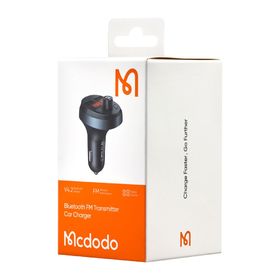 FM-модулятор McDodo Bluetooth FM Car Charger CC-6880 Black