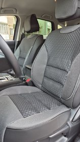 Накидки на сидения POKROVA 701 с экокожей Grey + Тойота перед