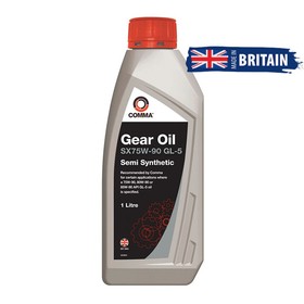 Трассмиссионное масло Comma SX75W90 GEAR OIL GL5 1л