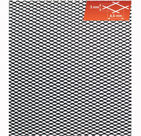 Решетка декоративная 100x30 черная №2 Elegant EL 511032/1 без упаковки